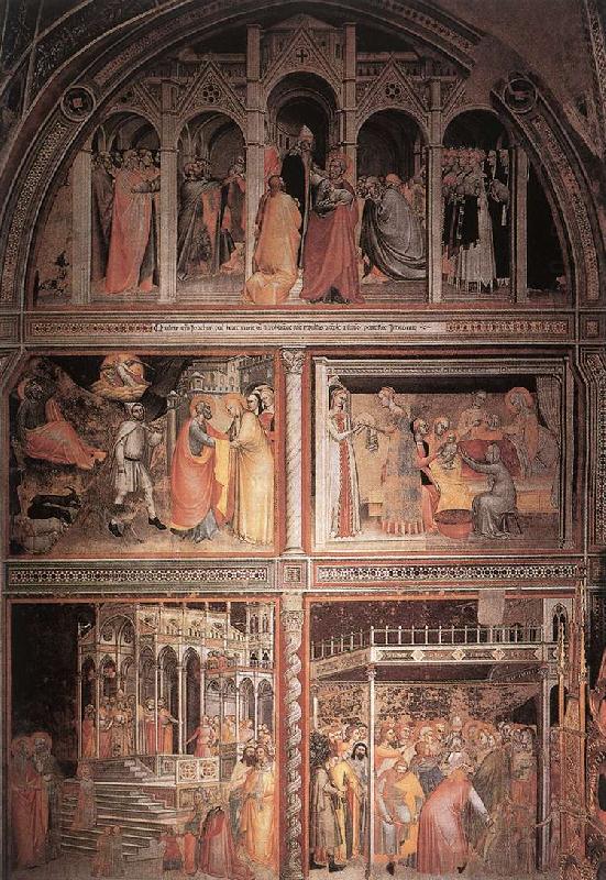 Scenes from the Life of the Virgin sdg, GIOVANNI DA MILANO